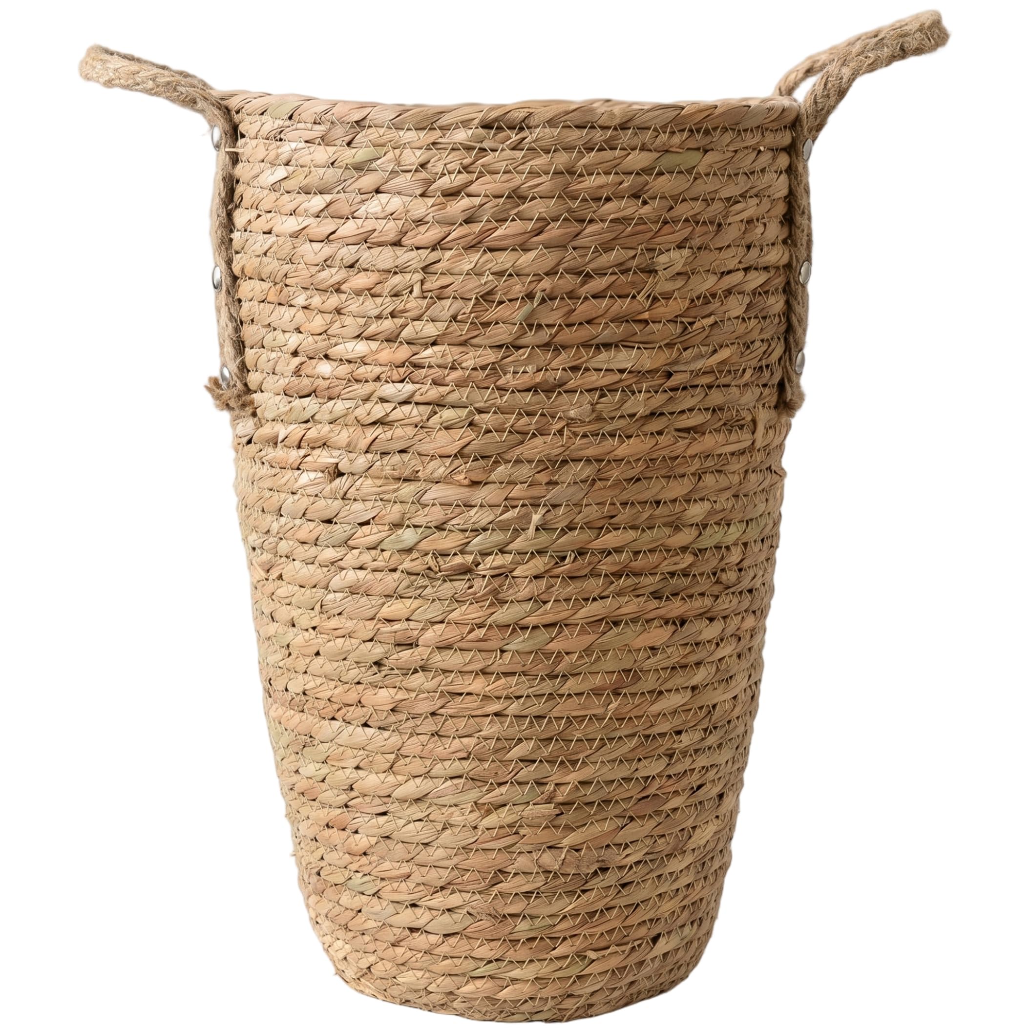 Monwssoe Vases, Wicker Vase, Natural Straw Tall Wicker Vase, Decorative Rustic Woven Ases For Dried Flowers & Home Decor M