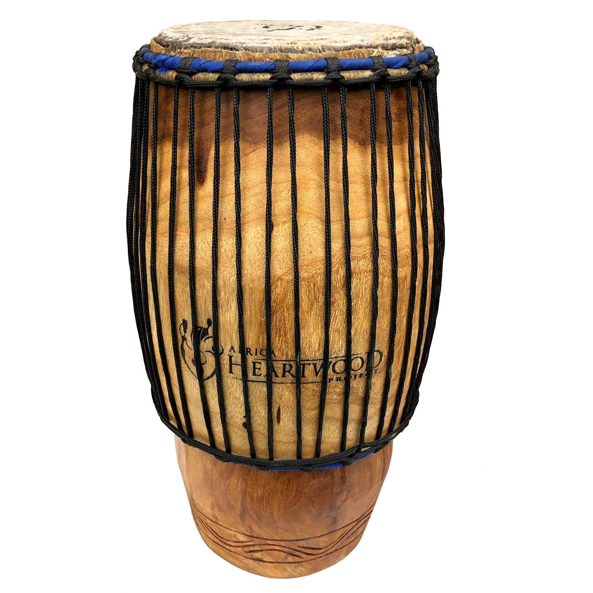 Buy Classic Handcarved African Quinto Conga Drum 10x24 Solid wood, Cow skin, Rope tuned
