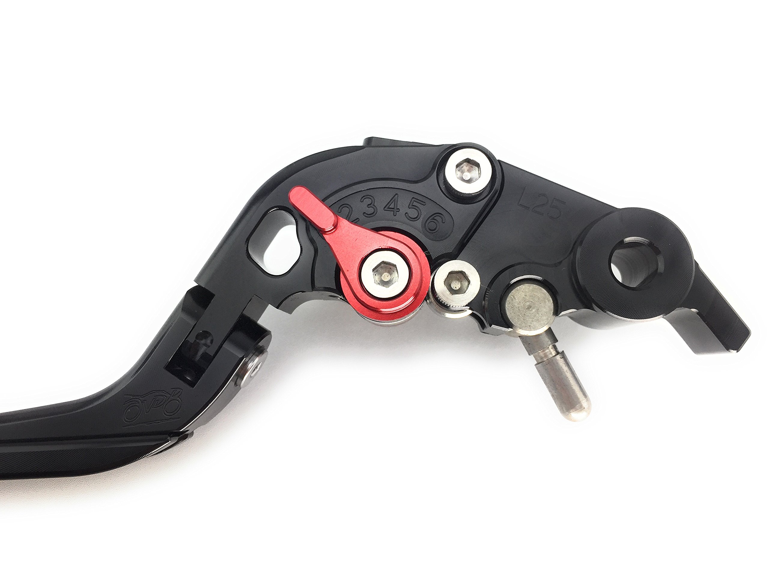 avdb-moto Coppia di leve regolabili e pieghevoli CNC Compatibile con Kawasaki GTR 1000 zg1000 Concorso 1992 – 2006