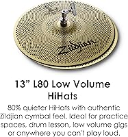 Vista 3 de Avedis Zildjian Company L80 - Paquete de platillos de bajo volumen - LV348