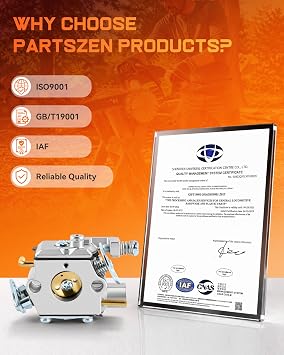 RY3716 Carburetor for Ryobi RY3714 Chainsaw Carb 309376002 Kit