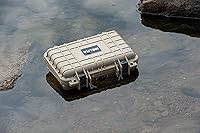 Vista 4 de MEIJIA Funda rígida protectora impermeable portátil para todo tipo de clima, funda para cámara pequeña, funda seca con espuma personalizable