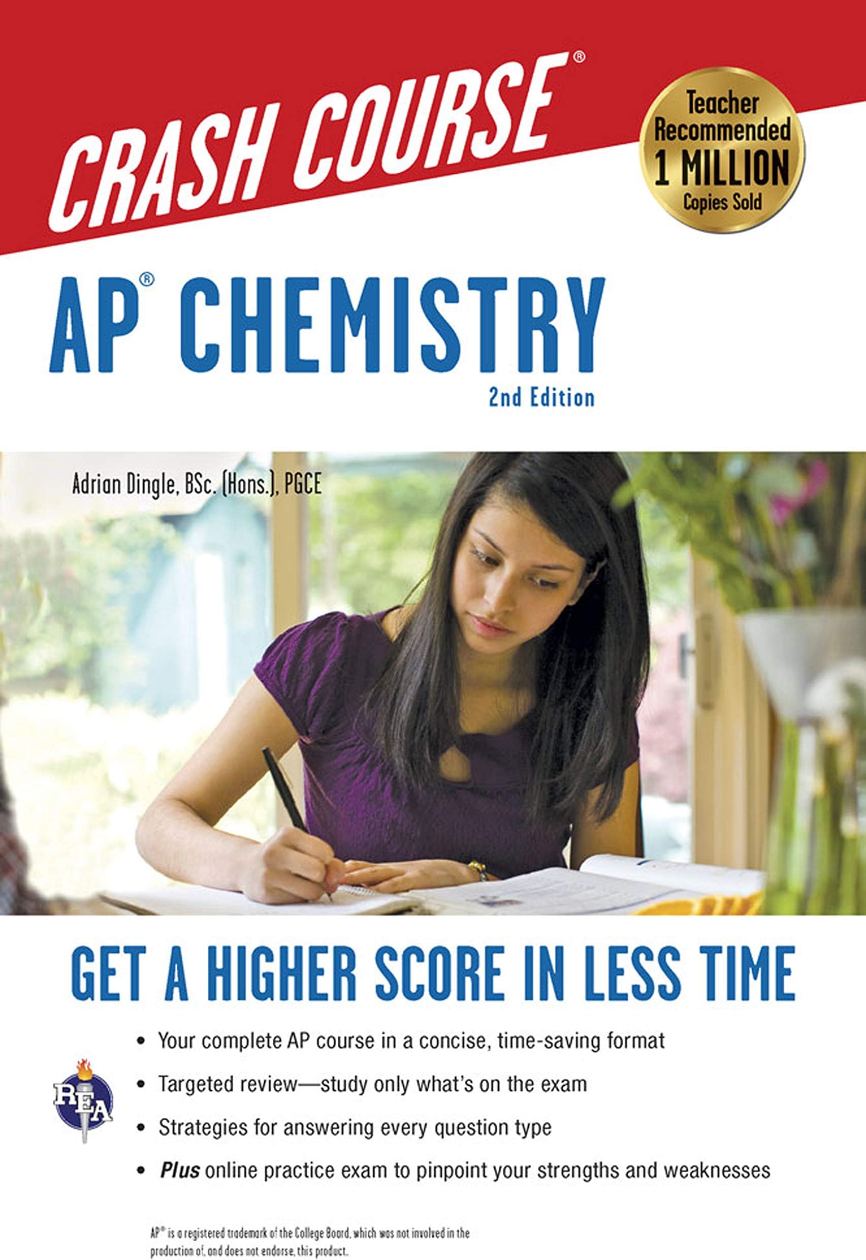 AP® Chemistry Crash Course, 2nd Ed., Book + Online: Get a Higher Score in Less Time (Advanced Placement (AP) Crash Course)