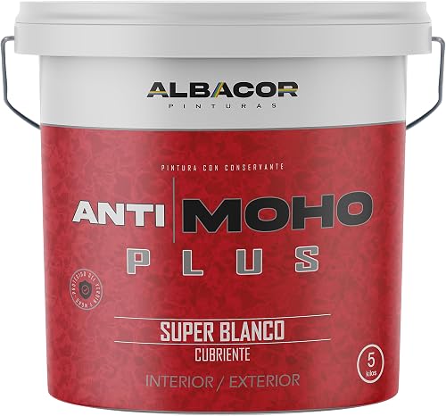 Albacor pintura blanca Antimoho Plus 5 kg
