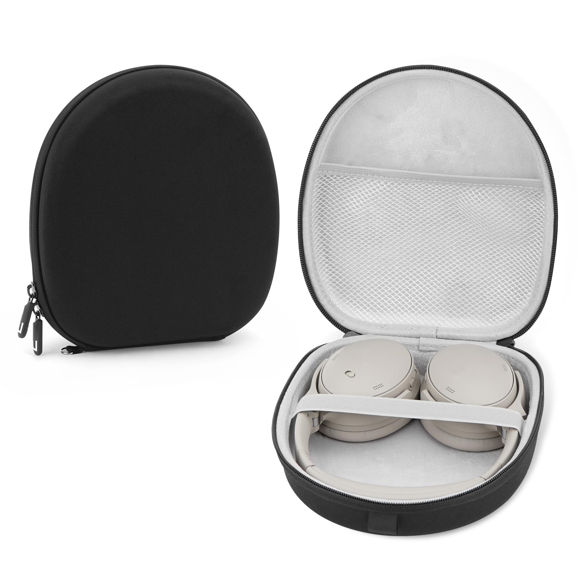Linkidea Headphones Carrying Case Compatible with Bose QC Ultra, QC45, QC35II, QC35, QC25, QC3, QC2, QCSE Case, Protective Hard Shell Travel Bag with