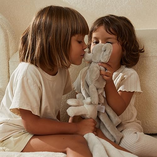 Miniatura 4 de UnHide Lil' Marsh Lovey Blanket - Manta de bebé súper suave con animal de peluche - Perfecta para el hogar, viajes y sobre la marcha - Manta de bebé