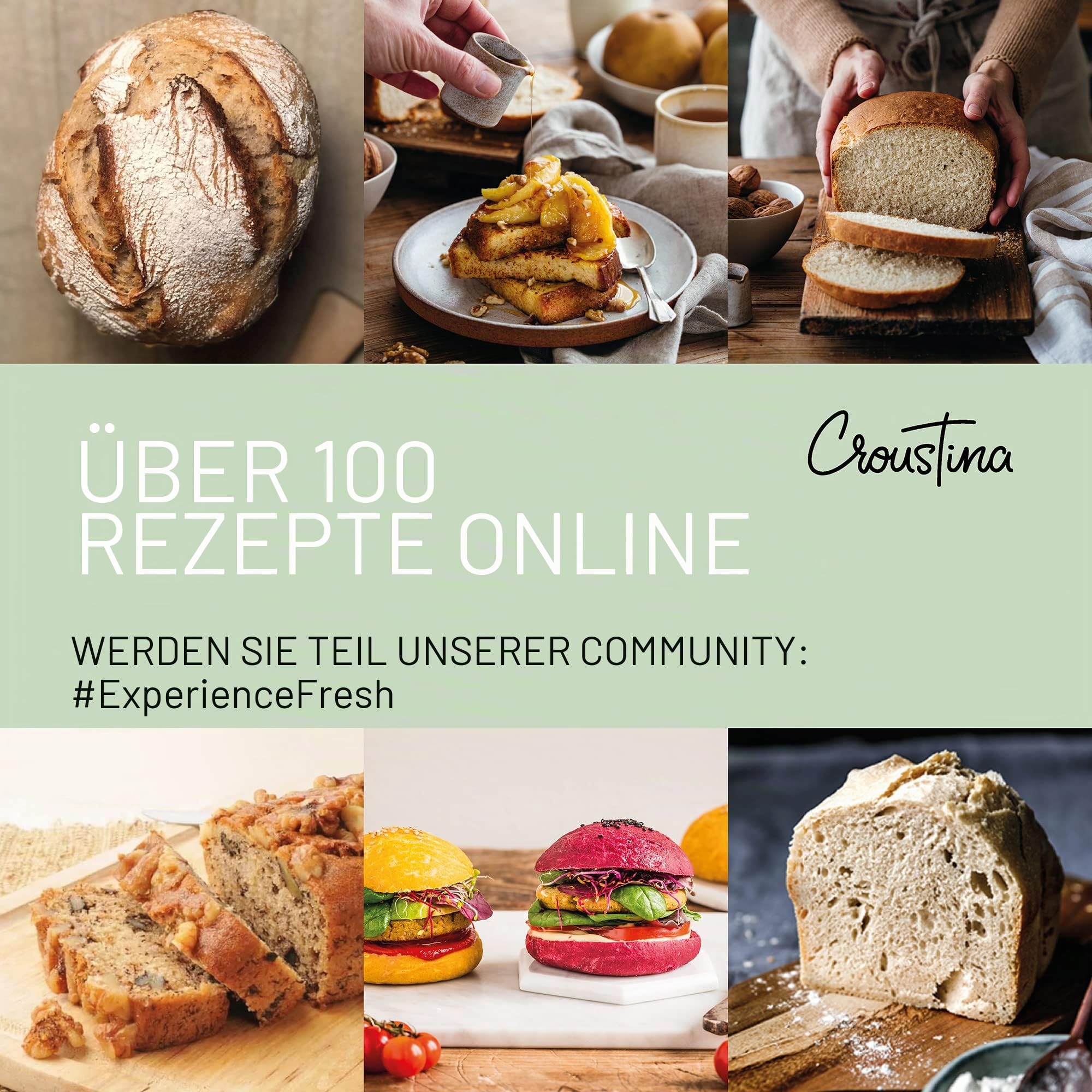Panasonic SD-ZF2010KXF | Brotbackautomat Croustina, knuspriges Brot, glutenfreies Programm, zwei Temperatursensoren, 18 Programme, 2 Brotstufen, 700 W, schwarz – Version FR