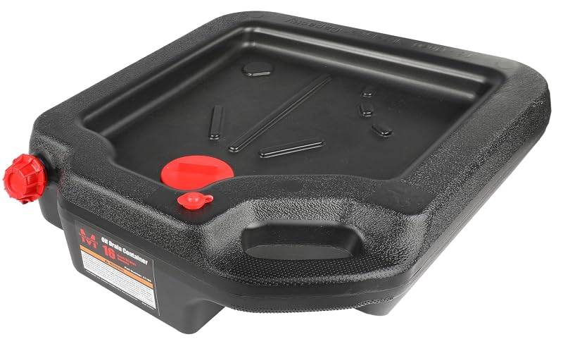 Coletor de Óleo MaxWorks 51165 com Capacidade de 60,6 L e Alças Ergonômicas