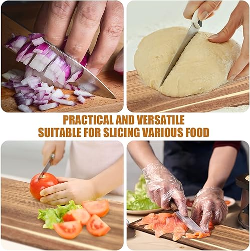 Miniatura 4 de Patelai Juego de 6 tablas de cortar con asas, grabado láser, charcutería de madera, tabla de cortar para servir a granel para inauguración de la