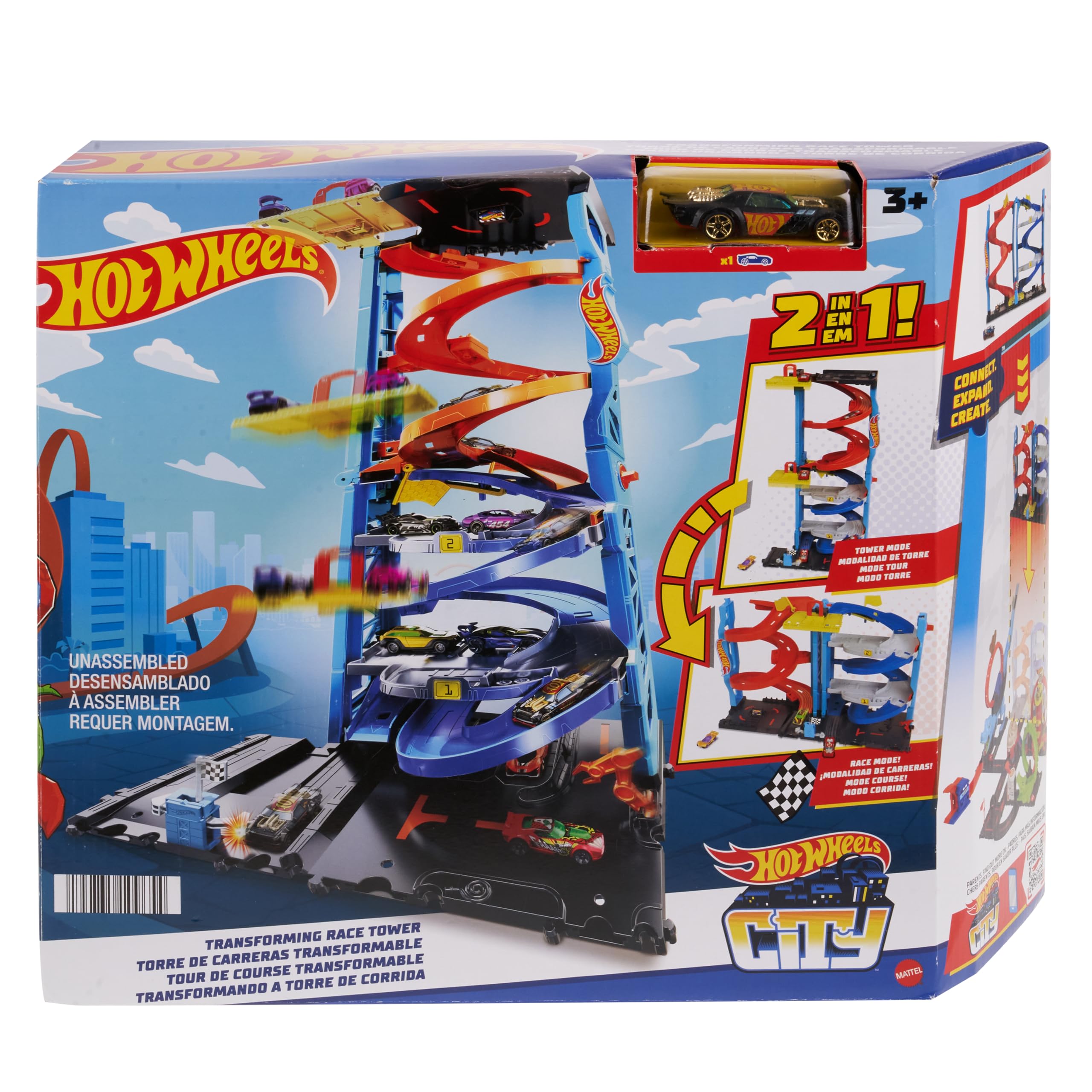 Amazon.co.jp: ホットウィール(Hot Wheels) トランスフォーム レース 