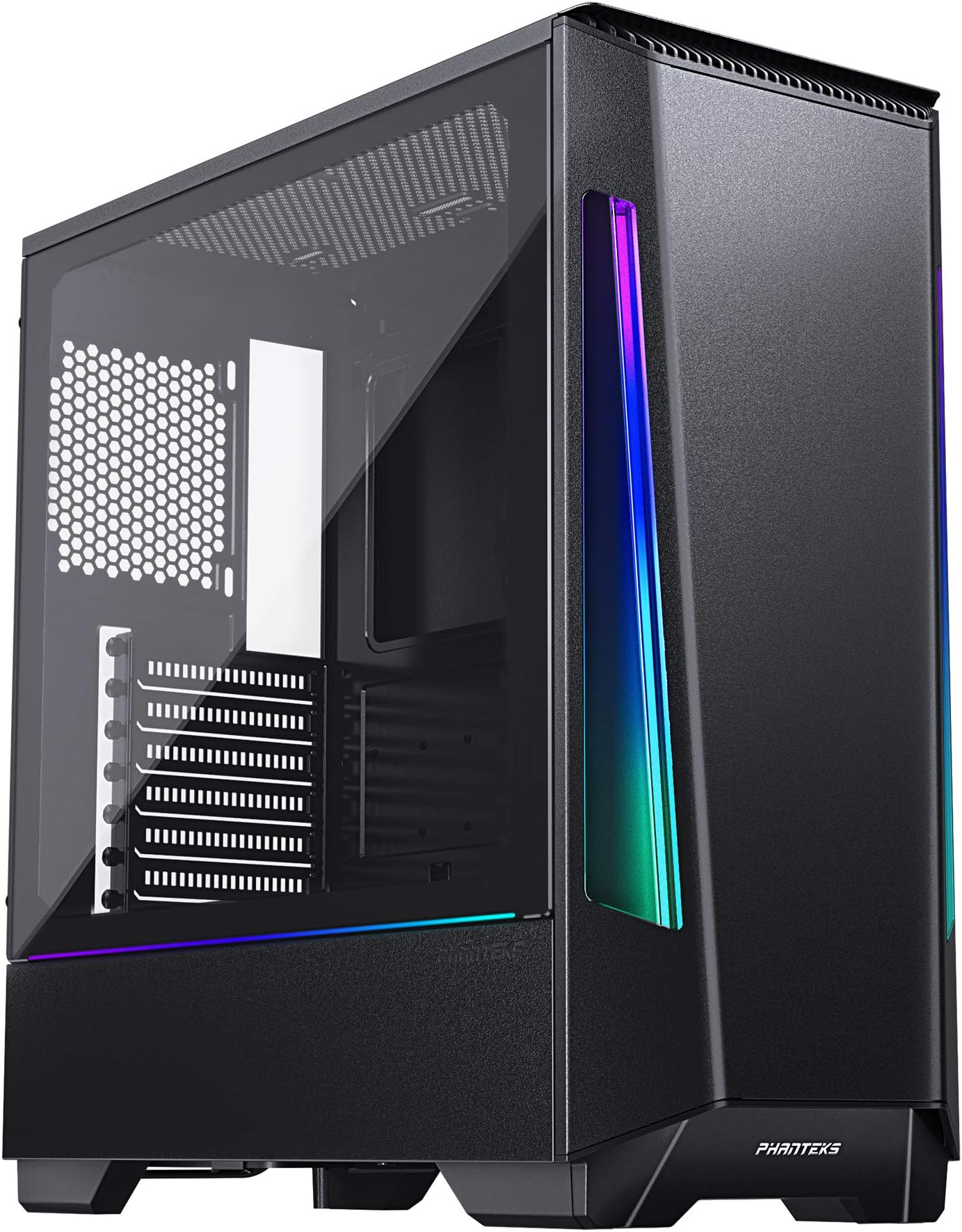 Phanteks Eclipse P360X Compact E-ATX Mid-tower case, Tempered Glass, Digital-RGB lighting, Black