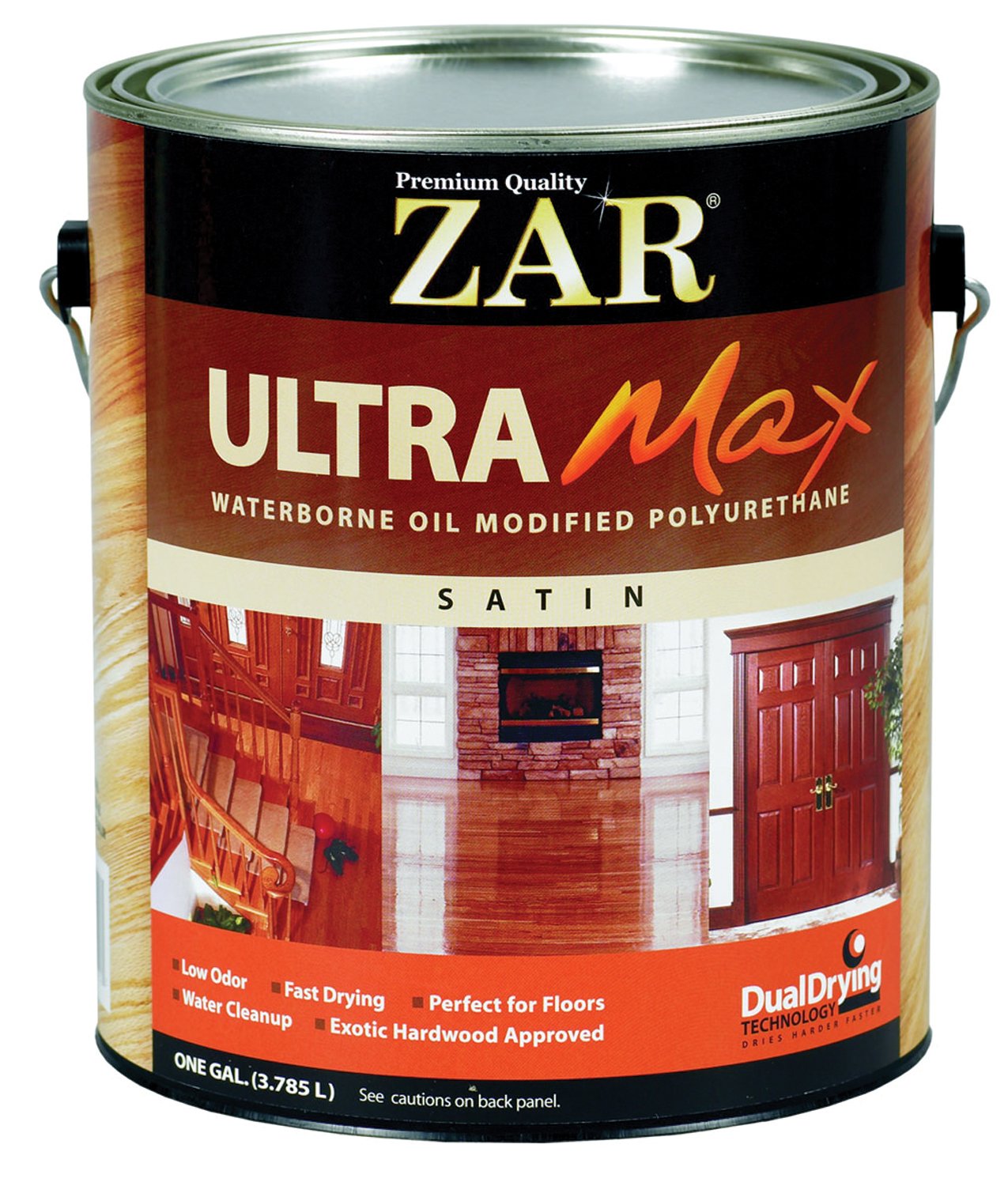 ZAR Ultra Max Satin Clear Polyurethane 1 gal.
