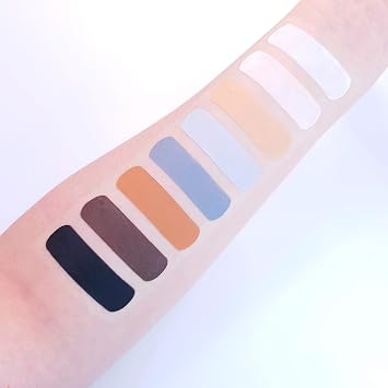 Pro Face & Body Paint Cake Pots by Moon Creations - Essentials Colours Set - Professional Water Based Face Paint Makeup for Adults, Kids - 1.26oz