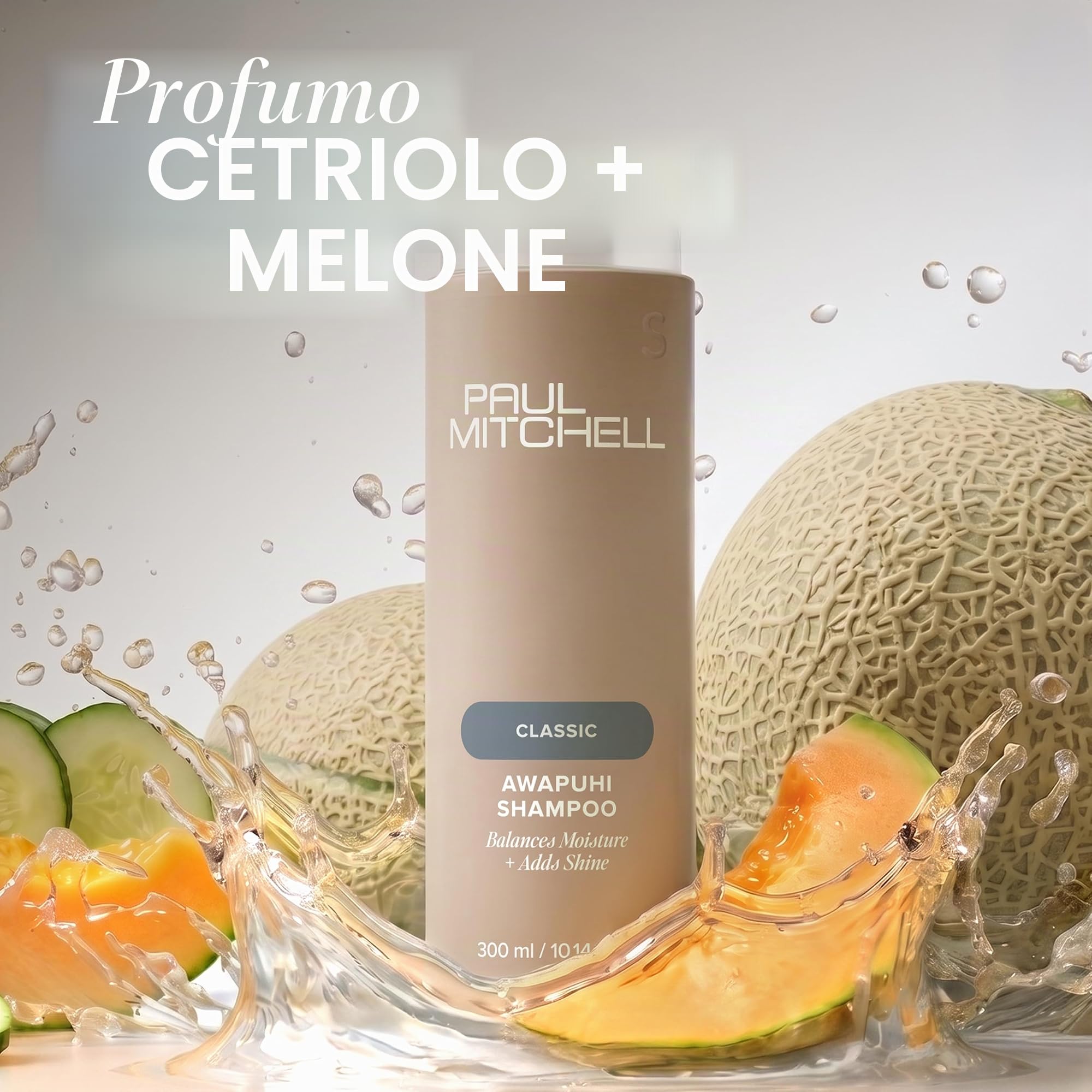 Paul Mitchell Awapuhi Shampoo, riequillibra l'idratazione, per tutti i tipi di capelli, specialmente per capelli medio-grossi - 1000 ml