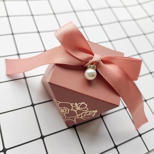Miniatura 2 de Awcmtpsyol Caja de regalo con forma de diamante, decoración de regalos de boda, baby shower, fiesta de cumpleaños, embalaje de chocolate, cajas de