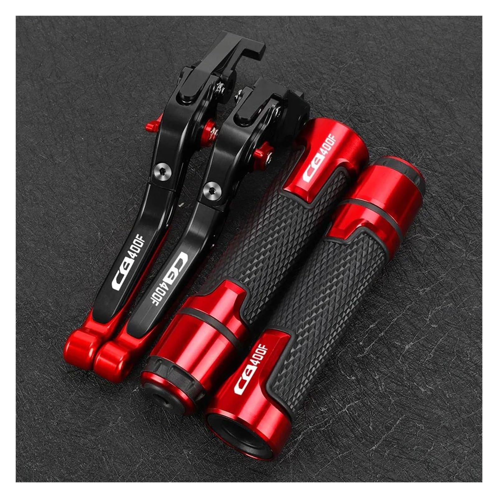 Aobeyo 3 Motorcycle Control Levers Foldable Brake Clutch Levers Handlebar Covers For Cb400f 1989-1991