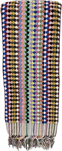 Miniatura 10 de Toalla turca orgánica de 33 x 72 pulgadas, toalla de baño turca, toalla de playa, toalla suave de 100 algodón esponjoso, toalla de mano para la