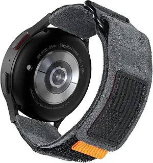 Hemsut Samsung Galaxy Watch Band スマート・ウオッチ交換バンド Samsung Galaxy 44mm 40mm Watch 4/ 46mm 42mm watch 4 Classic/ 45mm Watch 3 に対応 ソフトなナイロン製smart watchバンド 時計ベルト バンド クイックリリース 耐久性 触り心地良い