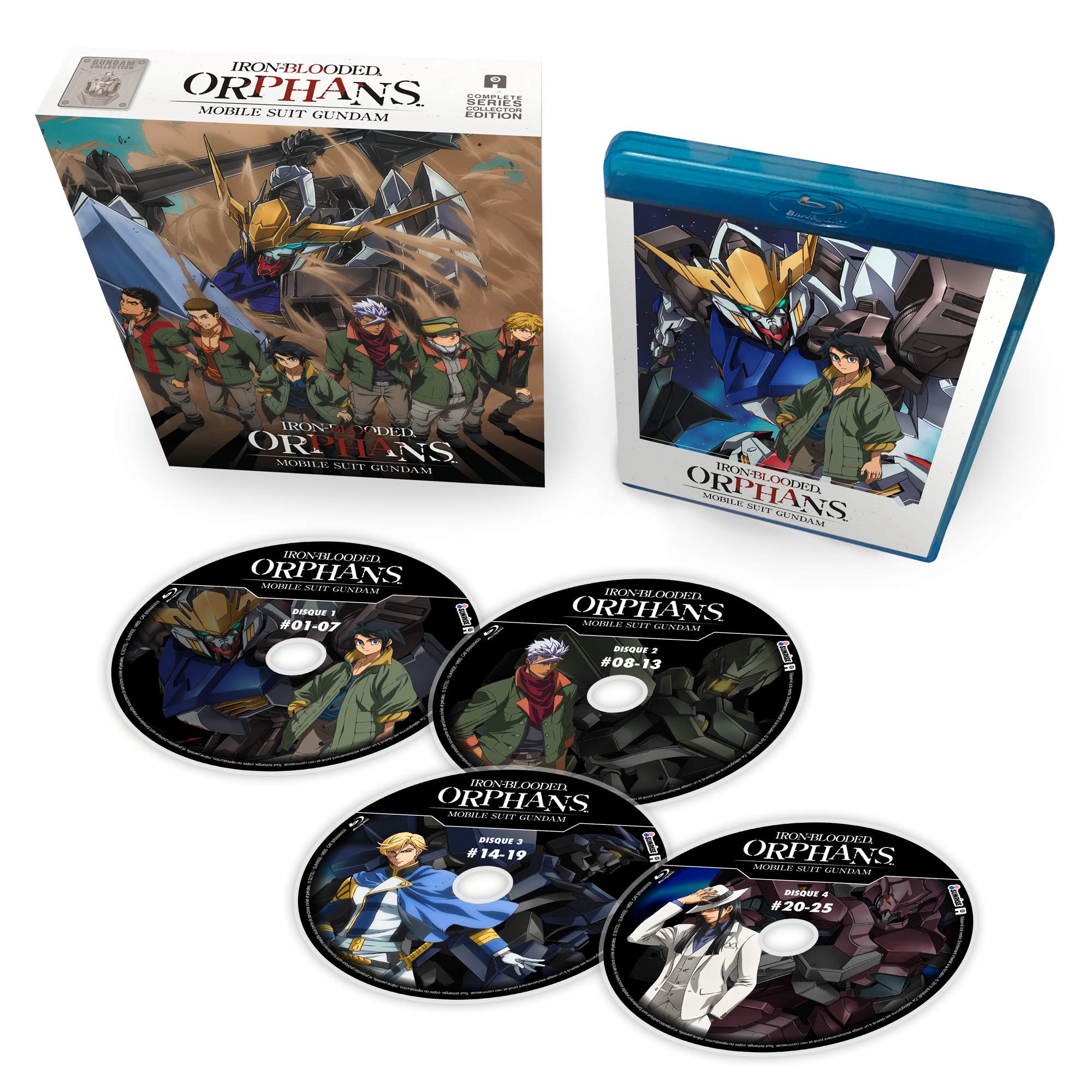 Mobile Suit Gundam : Iron-Blooded Orphans - Box 1/2 [Édition Collector] [Blu-ray]