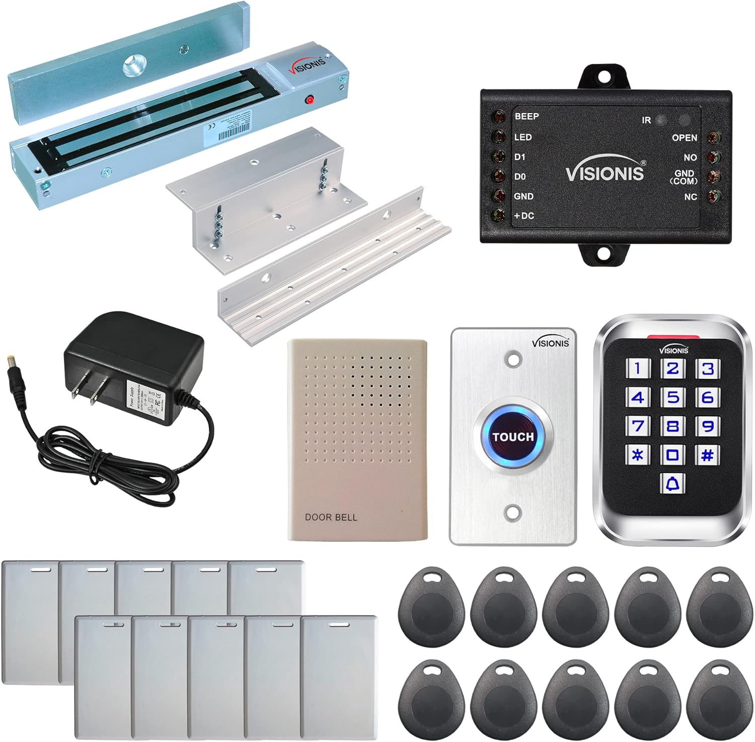 Visionis FPC-5617 1-Door Access Control Kit