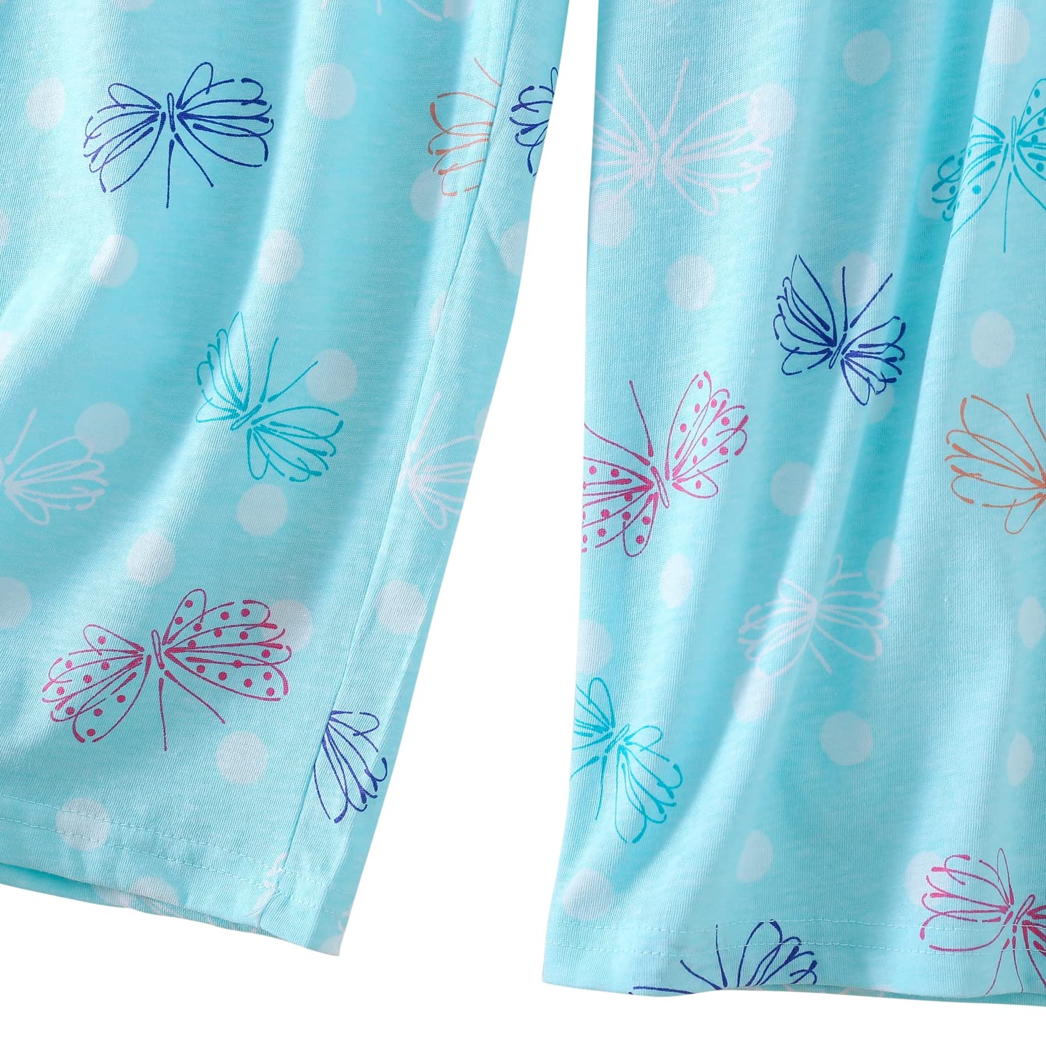 QUCH Conjunto de pijama para mujer, talla grande, con pantalones capri, conjunto de pijama de algodón para mujer, suave, cómodo, lindo conjunto de pijama