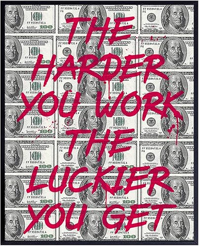 Arte de pared motivacional, carteles motivacionales, 8 x 10 pulgadas, decoración de pared de oficina en casa, arte de oficina, citas positivas,