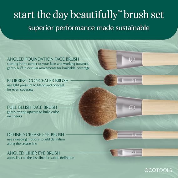 EcoTools Start the Day Beautifully Makeup Brush Set