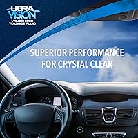 Vista 4 de UltraVision Líquido Limpiaparabrisas - Fórmula avanzada para líquido limpiaparabrisas de automóvil, visión cristalina en condiciones meteorológicas