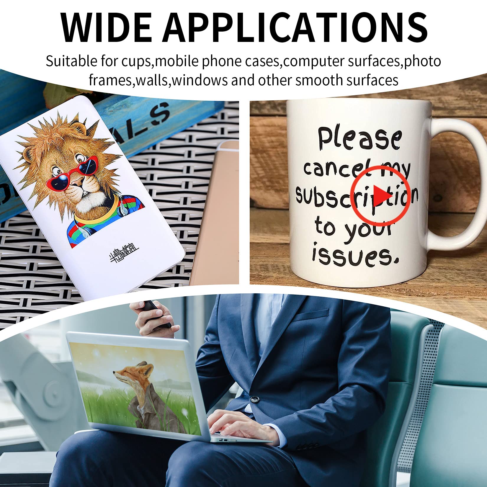 1 Rotolo Di Nastro Adesivo Di Trasferimento Pellicola