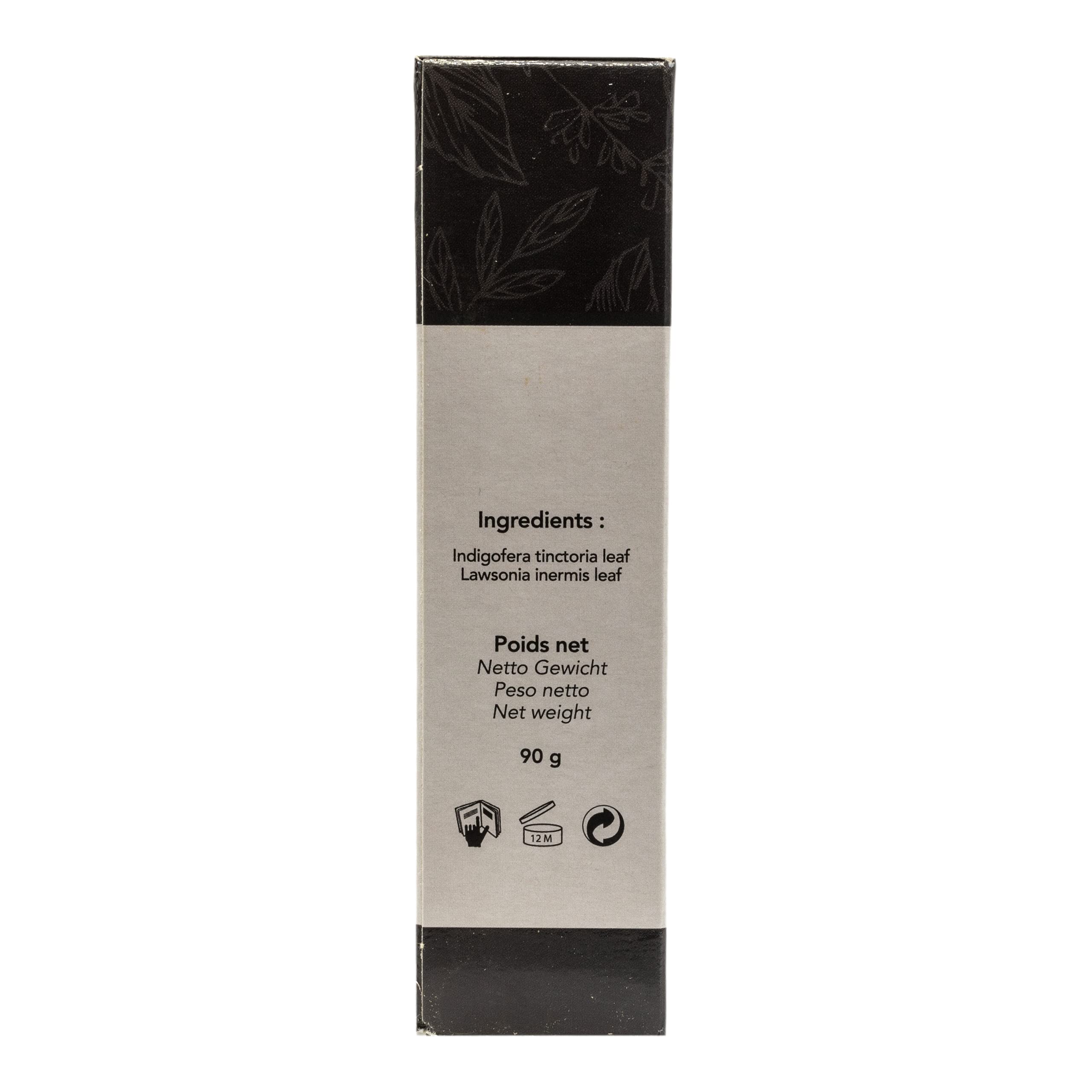 Hennedrog - Henna Natur schwarz 4 x 90 g