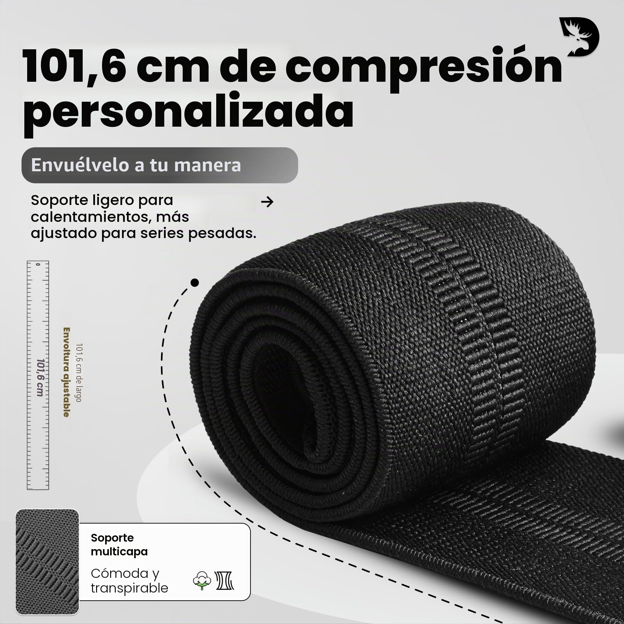 DMoose Fitness Coderas para levantamiento de pesas (par) de 40 pulgadas, soporte ajustable para apoyo articular, alivio del dolor y tendinitis, correas de codo para levantamiento de pesas, prensa de