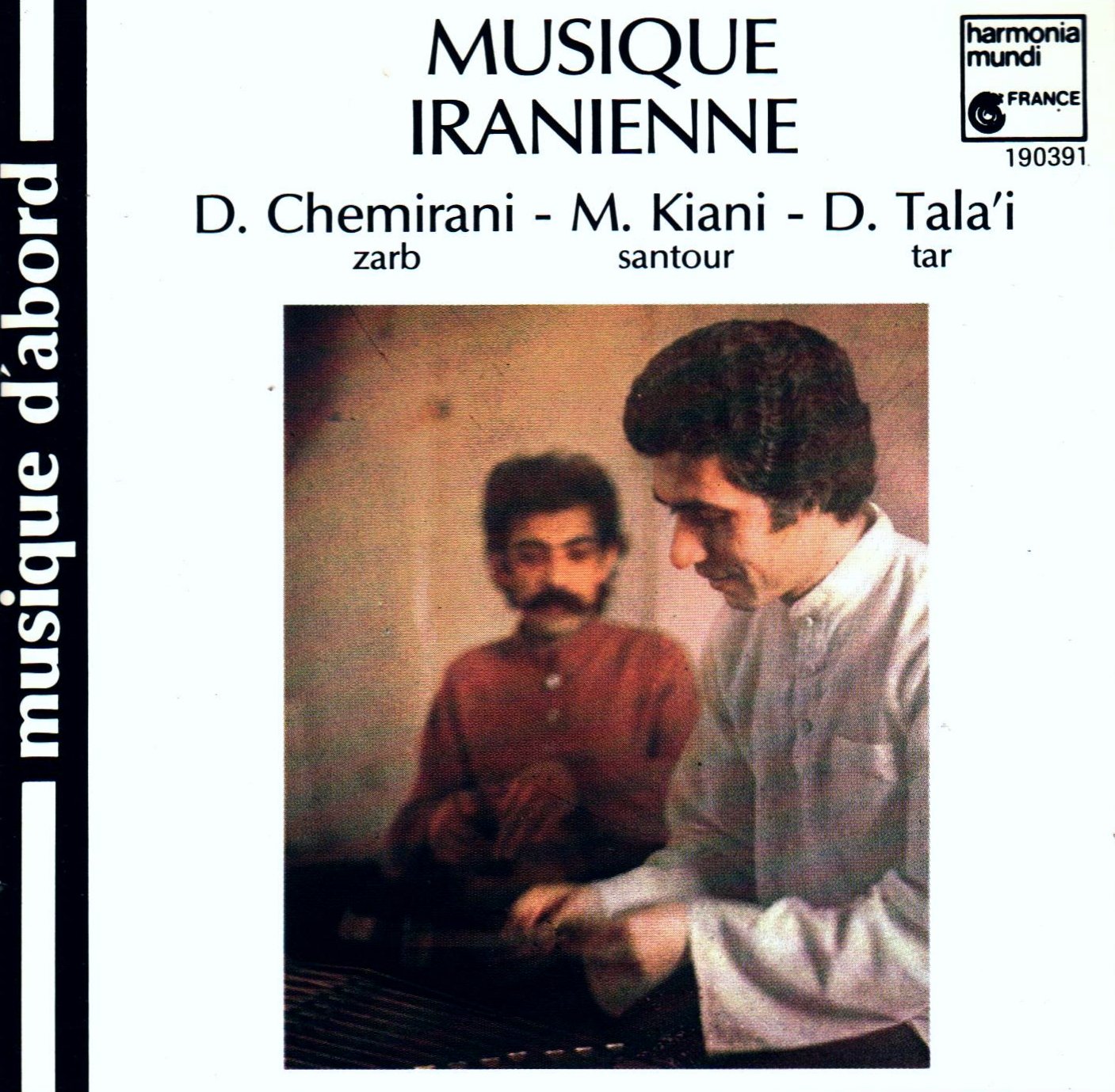 Djamchid Chemirani, Madjid Kiani, Daryoush Tala'i Musique Iranienne