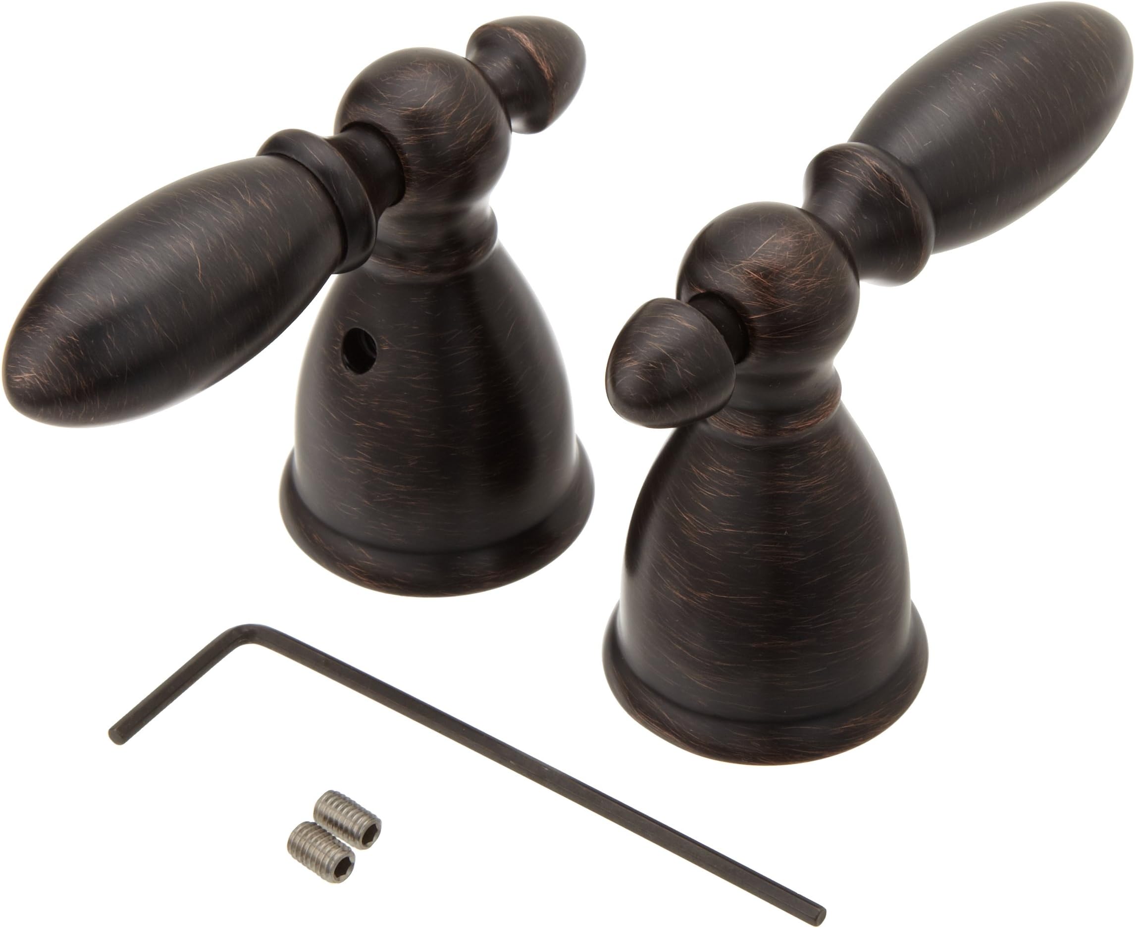 Amazon.com: Delta Faucet RP62150 Windemere Two Metal Lever Handle Kit ...