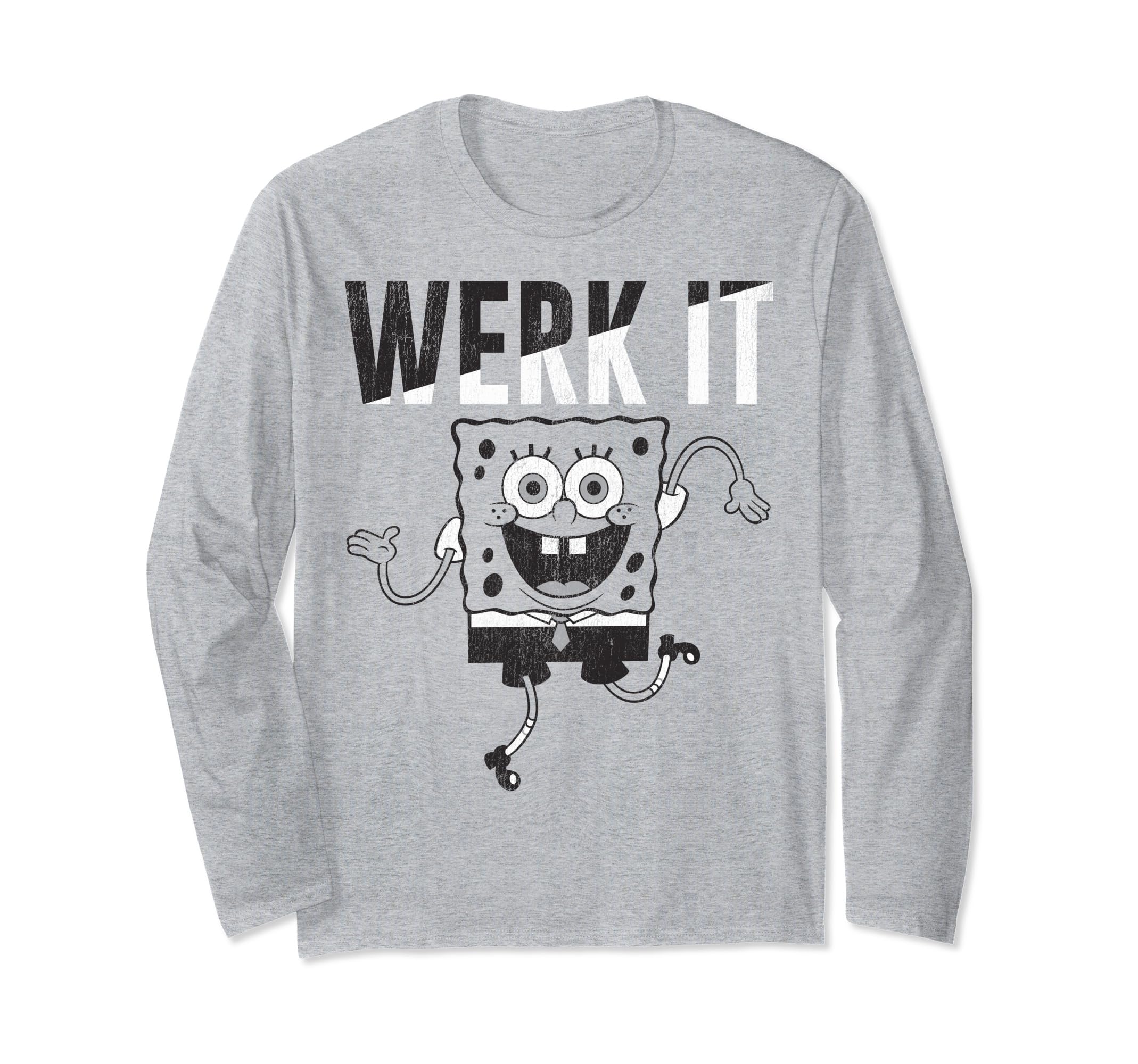 SPONGEBOB SQUAREPANTSWerk It Vintage Long Sleeve T-Shirt