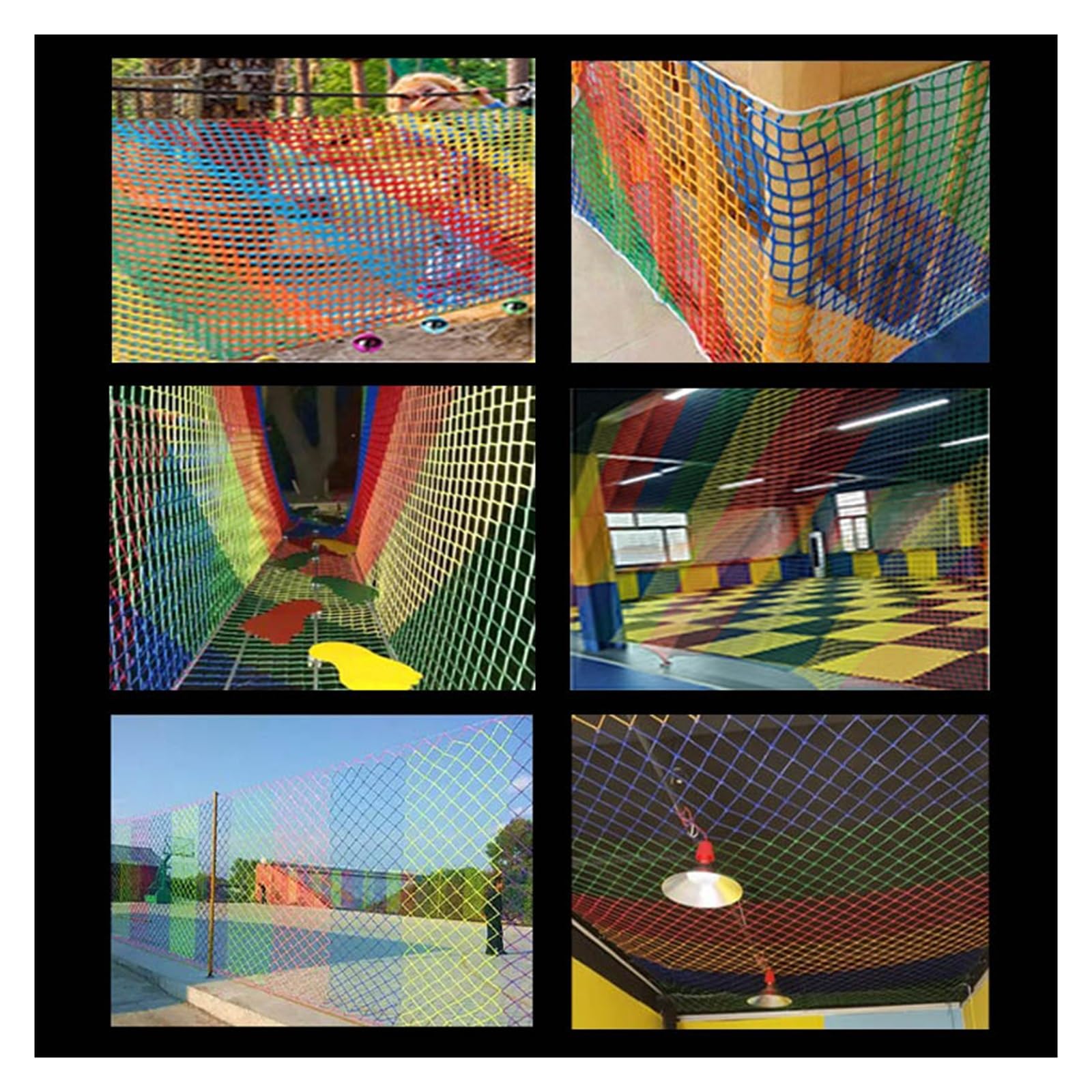 Indoor & Outdoor Sicherheitsbarriere - Spielplatzisolierung für Treppen & Sportstrecken (0,3 x 1,0 x 3,0 m) - UV-beständige kinderfreundliche Sicherheitslösung