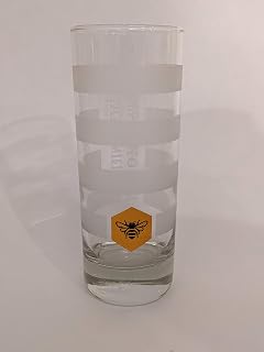 Tennesee Honey Cocktail Glass - Striped Pattern