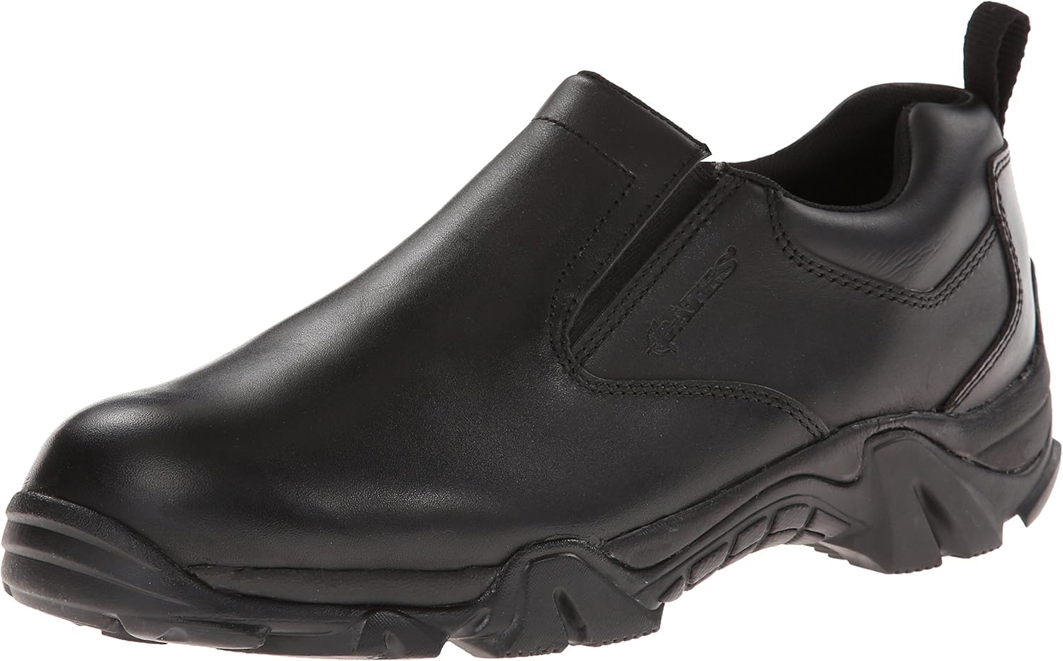 Bates Men's GX Slip-On Work Boot,Black,7 XW US
