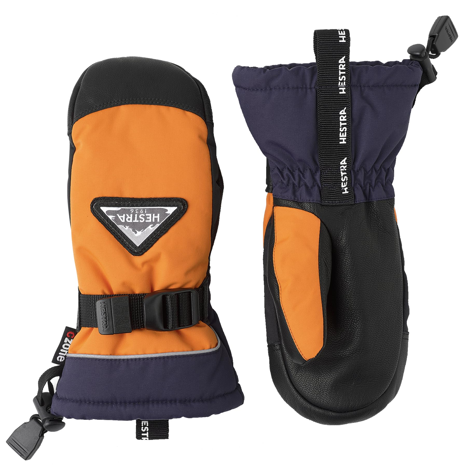 Hestra Skare CZone Junior Mitt (Youth 4-13yrs) I Waterproof Mitten for Skiing & Playing in The Snow