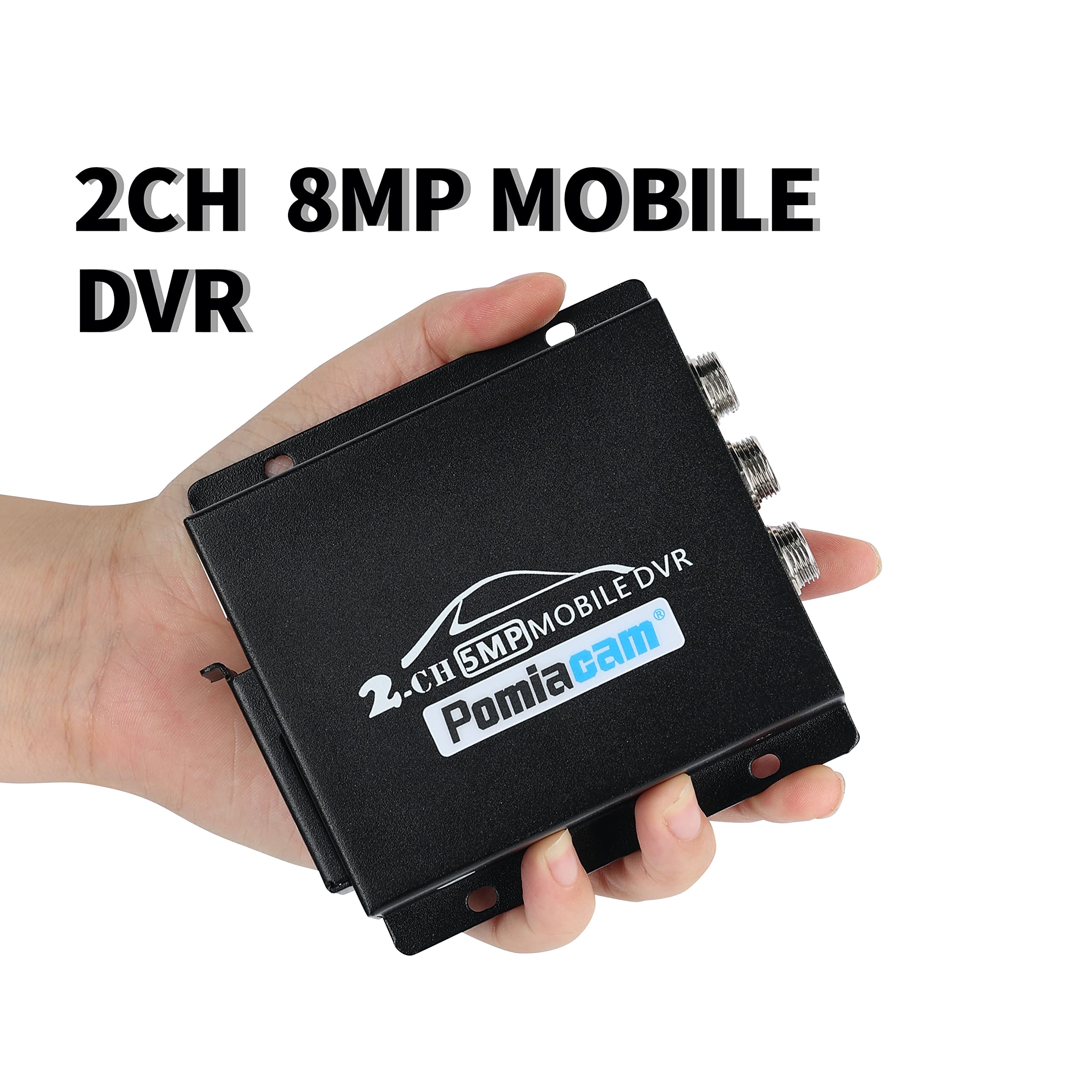 Mobiles Auto DVR Factory Mini AHD TVI DVR für Auto LKW Fahrzeug Videoaufnahme Unterstützung 2CH Mini CVBS 8MP AHD TVI Kamera/HDMI/mit Fernbedienung
