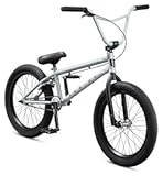Mongoose Legion Freestyle BMX Bike for Advanced-Level or Professional Riders, Adult Men Women, 4130 Chromoly Frame, and 20-Inch Wheels