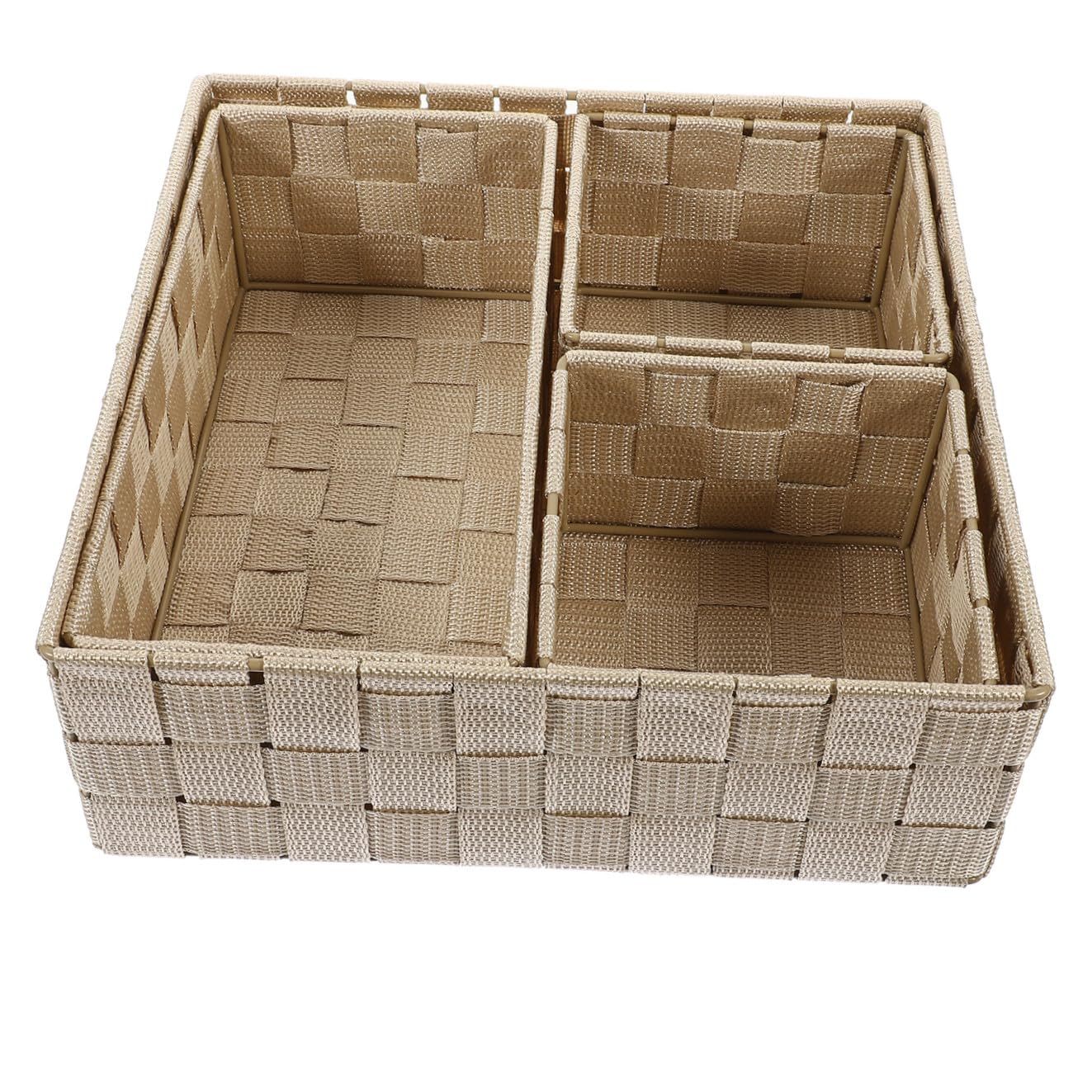 Desktop Organizer 4 Stück aus Nylon und Eisen Aufbewahrungsbox