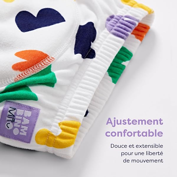 Bambino Mio, Culotte d'apprentissage Lavable, unisexe, pour garçons et filles, 3-4 ans, raisin - 4