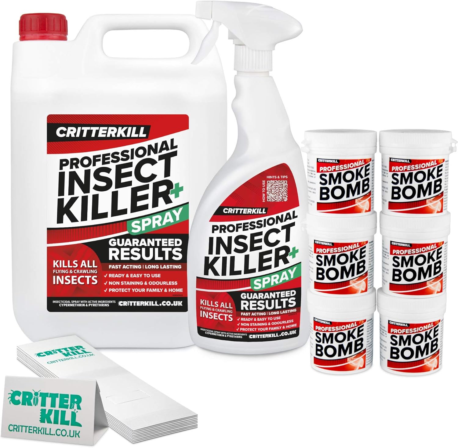 CritterKill DIY Pest Control Kit Professional Insect Killer Spray