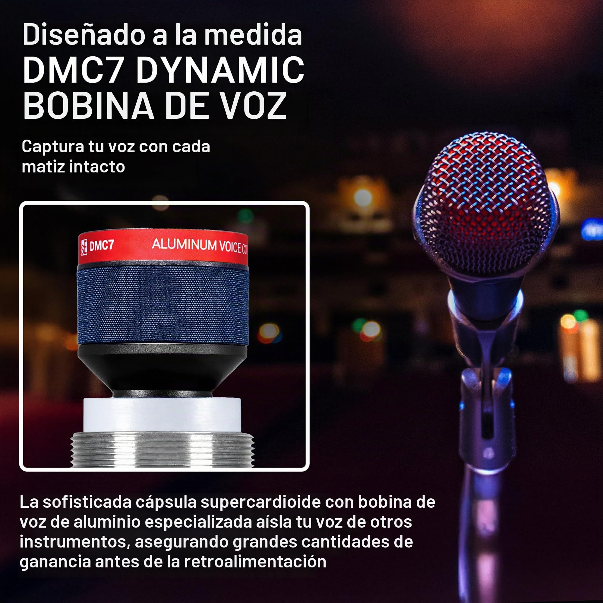 SE Electronics V7 MC1 Schwarz - Accesorio para Sistema inalámbrico
