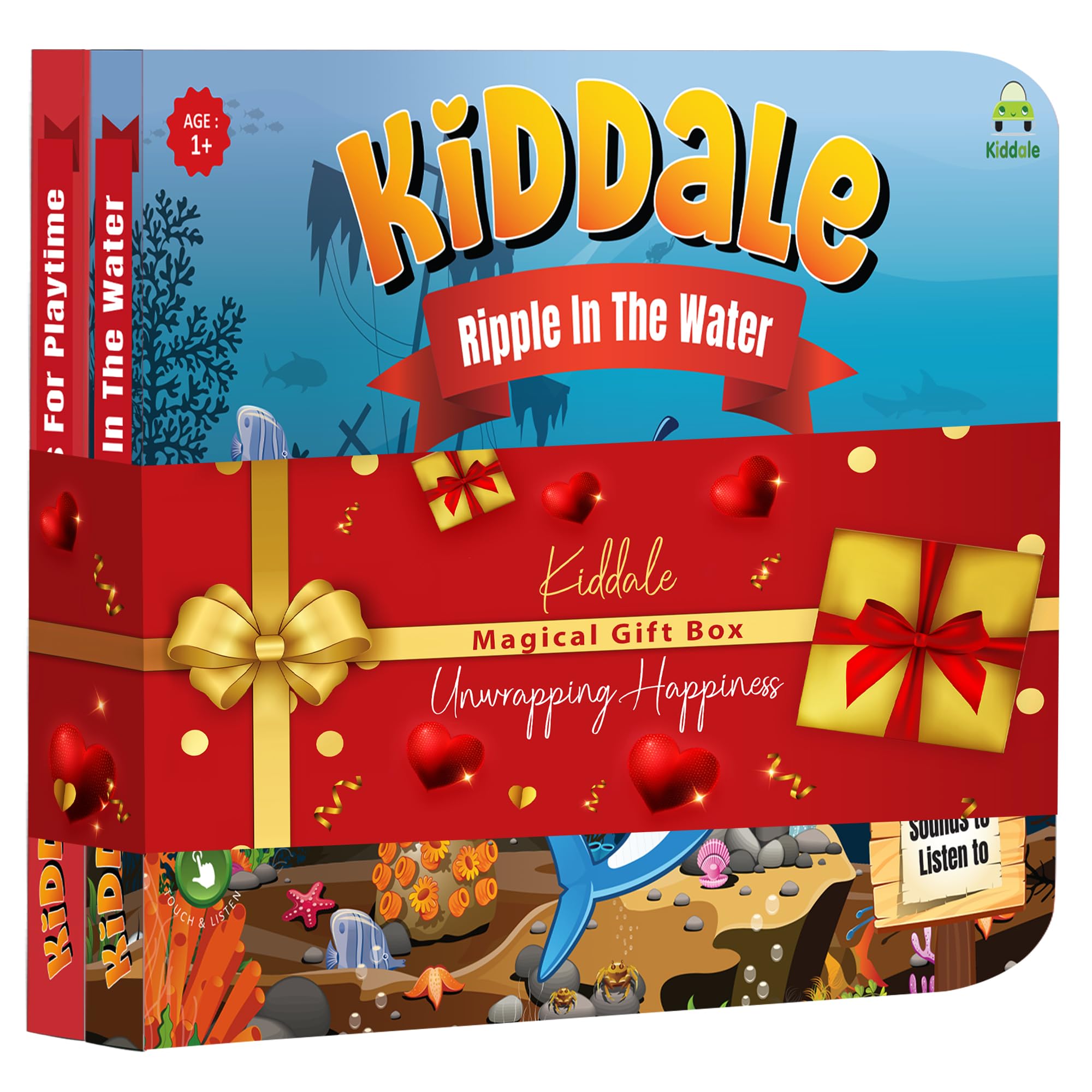 Kiddale Bundle of 2 Musical Rhymes Books |16 Aquatic Animal and 8 Classical Nursery Rhymes | 28 Sounds Each | Interactive Touch and Play Sound Books | Ideal Gift for 1-3 Years | Sing-Along Collection (B0CV16ZDRN) Amazon Price History, Amazon Price Tracker