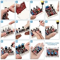 Vista 6 de Kit generador de señal, XR2206, generador de señal de función precisa, módulo de frecuencia, kit de bricolaje, triángulo sinusoidal, salida