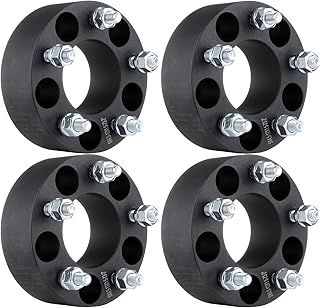 SCITOO 4PCS 2" 5 lug Wheel Spacers Kits 5x4.5 to 5x4.5 5x114.3 Wheel Spacers 12x1.5 Studs 73mm Compatible with 1995-2000 for Avenger