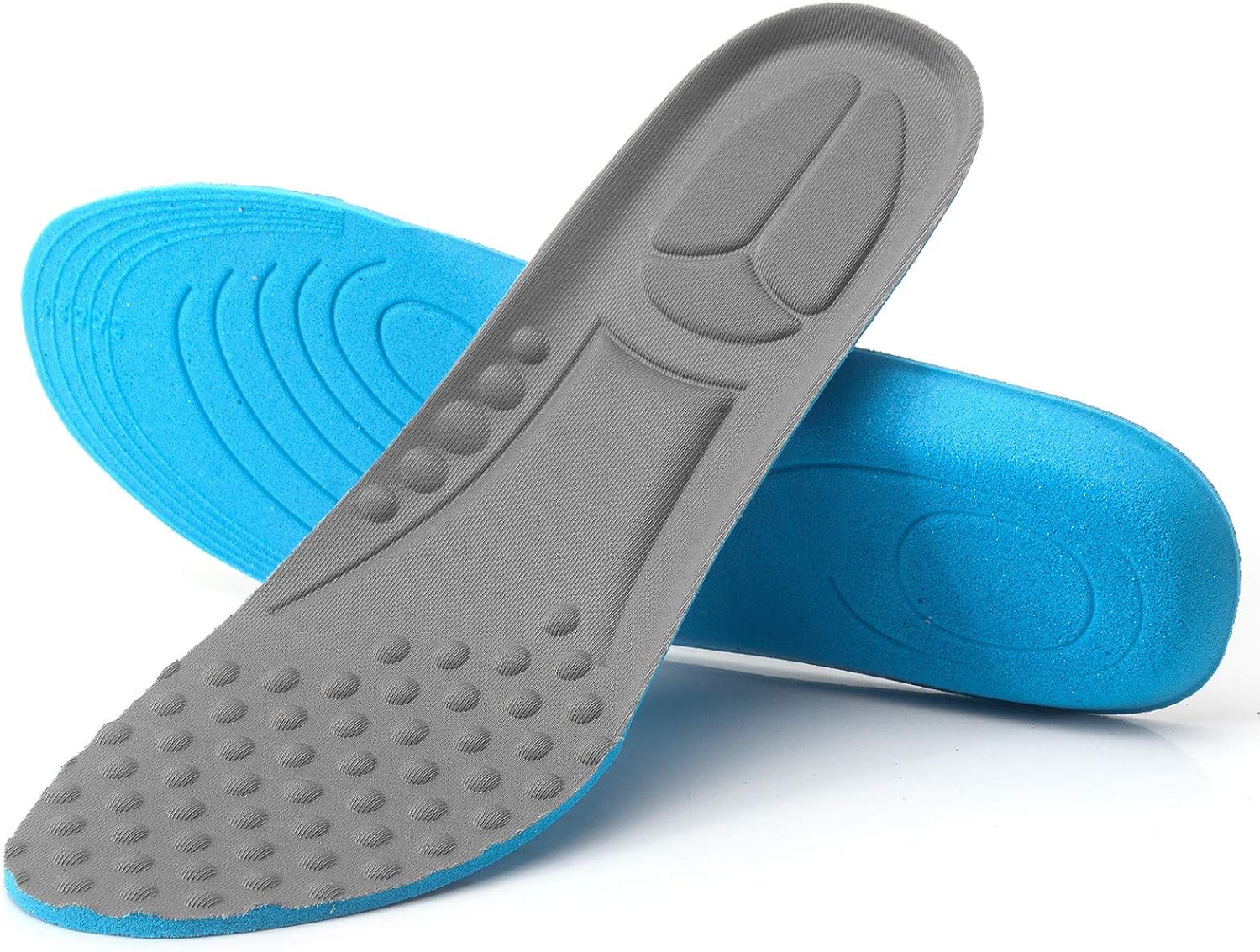 3 Pairs Comfortable Replacement Shoe Insole Inserts, Foot Massage