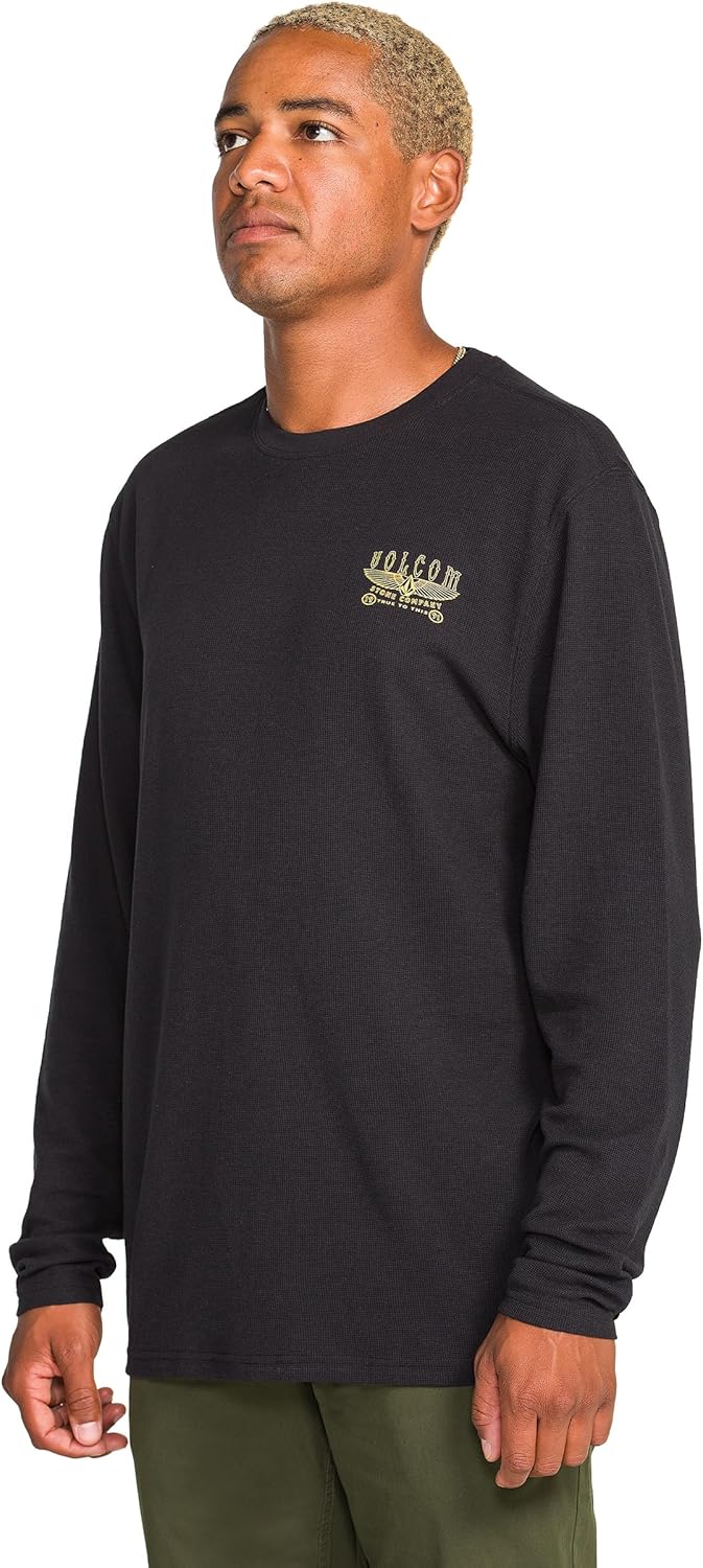 Volcom Mens Nunez Long Sleeve Thermal Shirt - Image 3