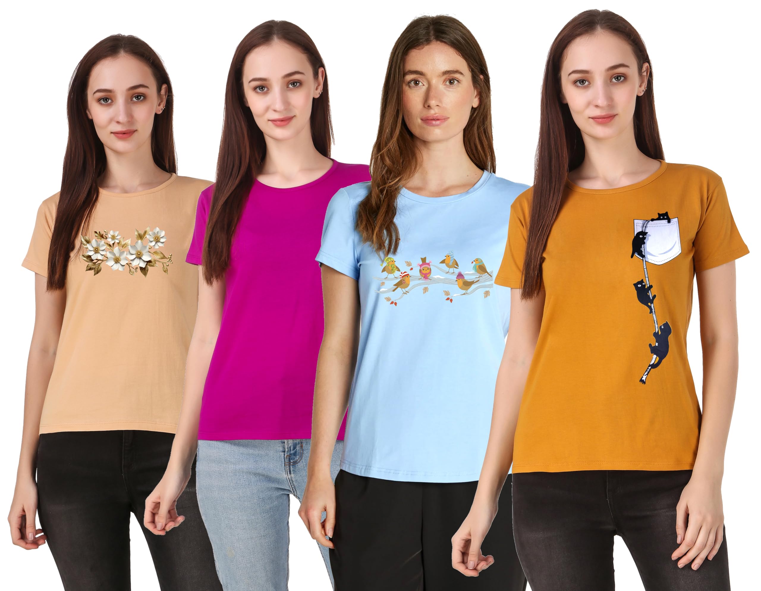 nivik Cotton t-Shirts for Women-picture-53